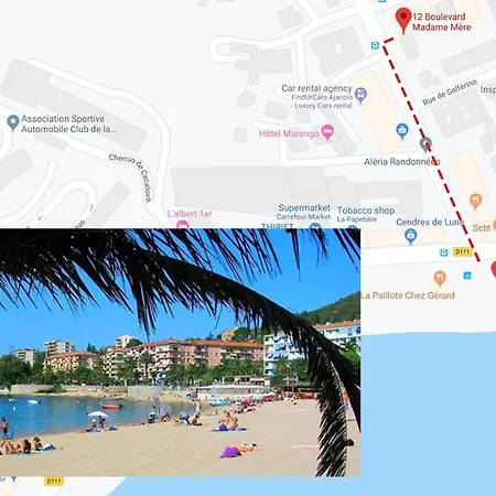 **** Mer Sea 1 A 8 Personnes 80M2 A 120M De La Mer **** Ajaccio  Exterior foto